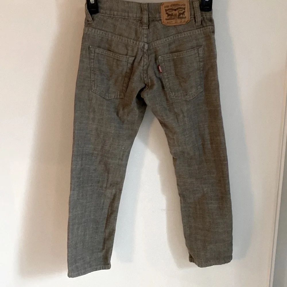 Levi’s Boy’s 511 Slim Fit Performance Cotton Denim Jeans 8 Regular W24” - Picture 4 of 8